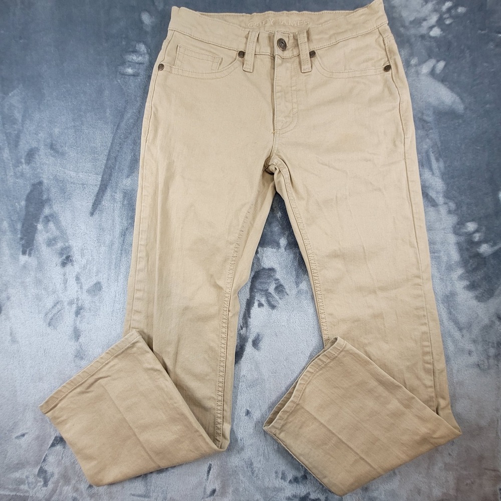 Cody James Mens Tan Khaki Straight Leg Stretch Pants 30x32‎ RN138823